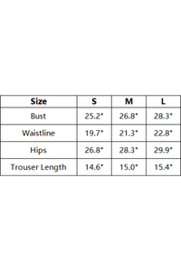 Women's Color Block Set:Halter Bra & V Waist Pocket Shorts