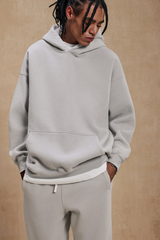 Washable wax-dyed sweatshirt