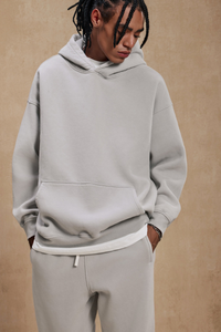 Washable wax-dyed sweatshirt