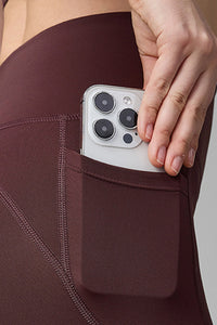 Women's Yoga Sets:Twist-Back Bra And Mesh Panel Leggings