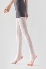 Women's solid-color chunky socks for exercise and yoga