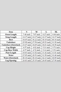 Women's Sexy Spaghetti Strap Triangle Cup Bikini