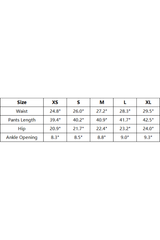Unisex  Drawstring Hem Waterproof Quick-Dry Curved Pants