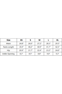 Unisex  Drawstring Hem Waterproof Quick-Dry Curved Pants