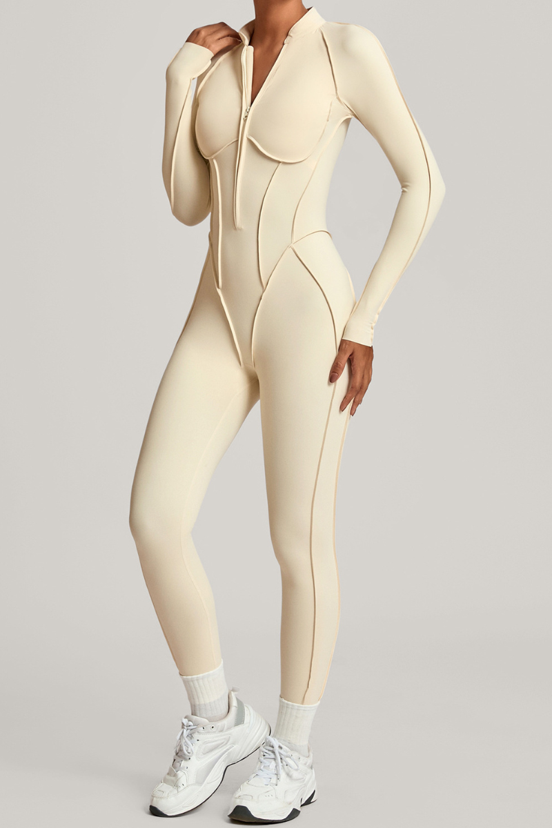 Women's athletic all-in-one pantsuit