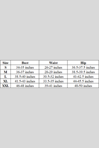 Women's Color-blocked V-neck Ruffled Two Piece Tankini Set