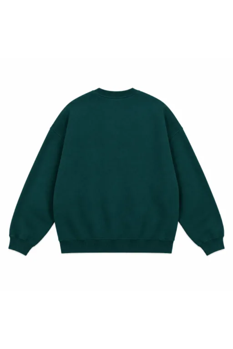 Women's Fall Fleece‑Lined Drop Shoulder Oversized Pullover