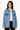 Women's Fall Oversized Drop Shoulder Denim Jacket