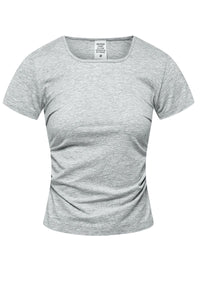 Women's Square Neck Short Sleeve T-Shirt