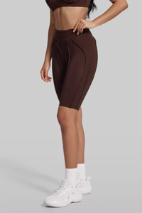 Women's High-Waisted Seam Detail  Naked Feel Yoga Shorts