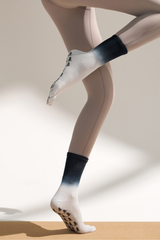 Women's Tie-Dye Crew Yoga Grip Five-Toe Socks