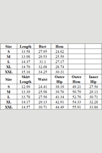 Women's Set Color Block - Racerback High Support Bra Skirt