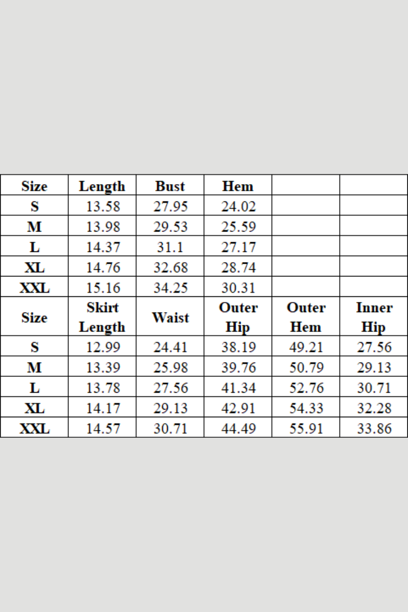 Women's Set Color Block - Racerback High Support Bra Skirt