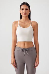 Women Gathering Anti-Shock One Cup Back Fitness Yoga Exercise Camisole Top