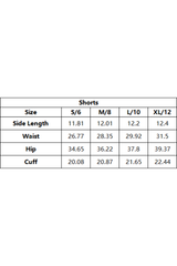 Women's Vintage Striped High Waist Athletic Yoga Shorts