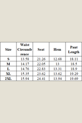 Unisex Washed Gradient Shorts - Side Pocket Straight Drawstring