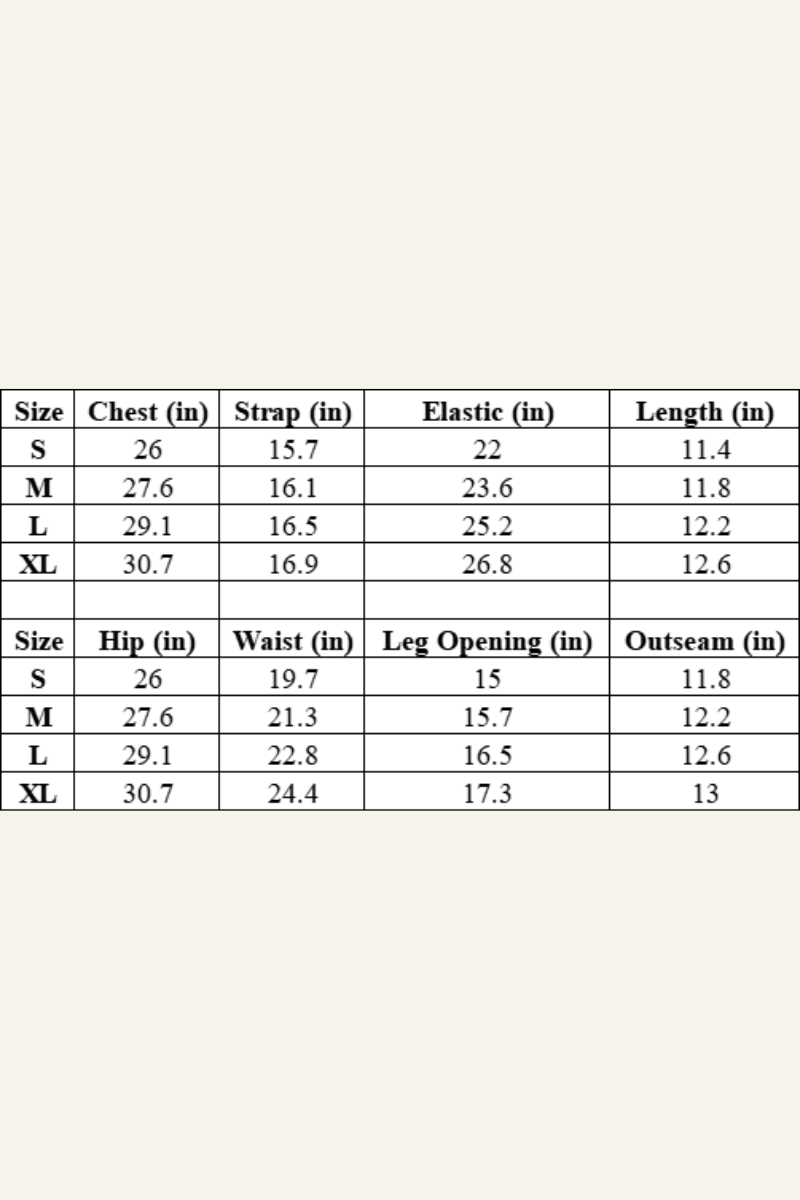 Women's Set: Y-shaped Back Tank Top & Color Block Shorts