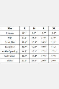 Women's High Stretch High Waist Butt Lifting Biker Shorts