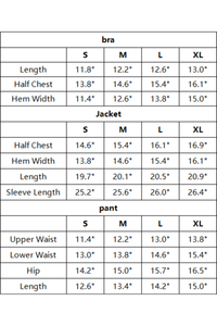 Women's Seamless Bra&Stand Collar Jacket &Shorts 3 Piece Set
