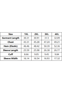 Plus Size Women's Side Pleated Long Sleeve Hooded Cover Up