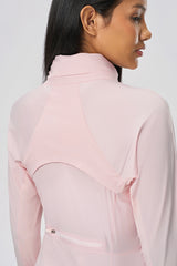 Women Cooling Uv50+ Slim-Fit Convertible Hood Outdoor Sun Protection Jacket