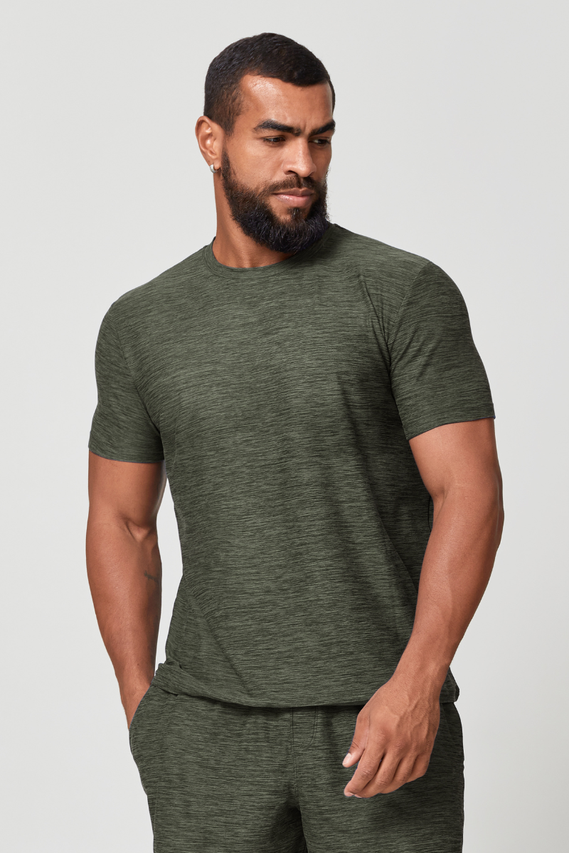 Men's Round-neck Sports Short-Sleeved Shirt
