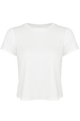 Elastic fitness and casual short-sleeved T-shirt