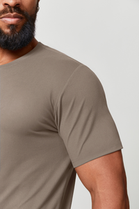 Men's Crew Neck Quick-Dry Athleisure T-shirt