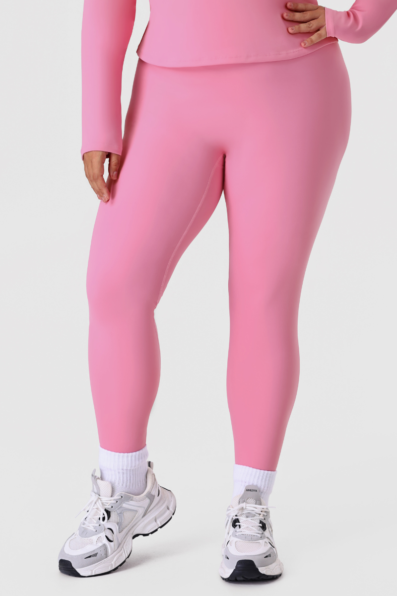 Plus Size Women's Mid-High Waist Athletic Yoga Leggings