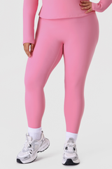 Plus Size Women's Mid-High Waist Athletic Yoga Leggings