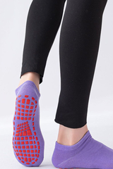 Women's Athletic Silicone Non-Slip Low-Cut Yoga Socks