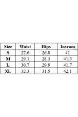 Women's slouchy straight-leg casual pants.