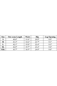 Heavy-duty, water-wash casual athletic pants