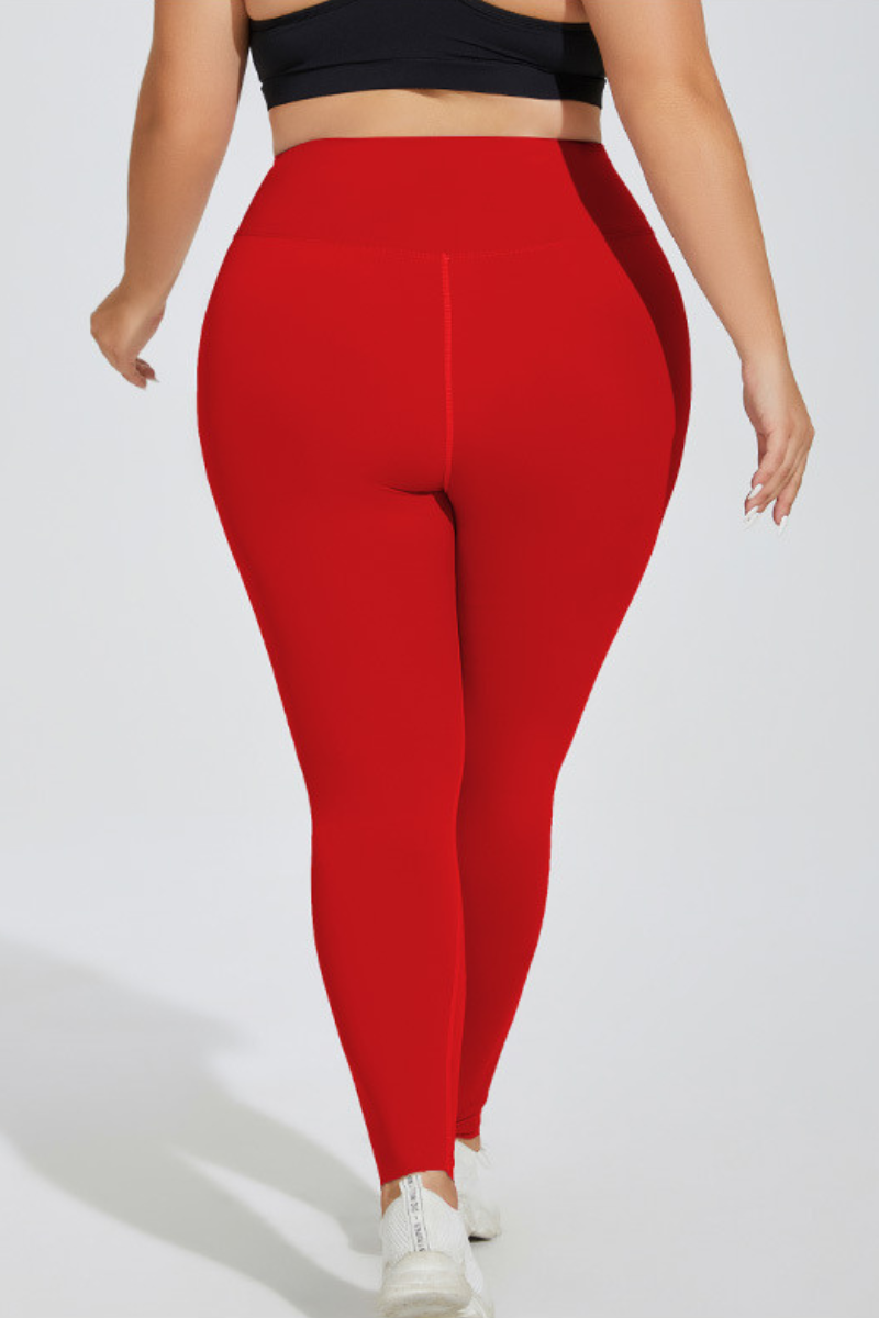 Plus Size Women's Butt-Lifting Yoga Leggings