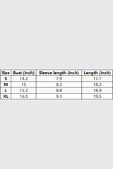Women's 260g Color Block Stripe High Waist Cooling T-Shirt