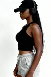 Women's Sleeveless Round Neck Fitness Bra