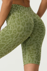 Women's  Athletic High-waisted Breathable Fitness Shorts