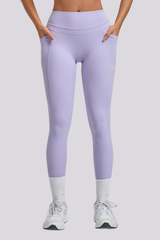 Women's Athletic Side Pocket Hip-Pocket Yoga Leggings