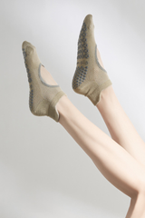 Women's Full Coverage Yoga Grip Five-Toe Socks