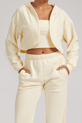 De Rong sports-style hoodie