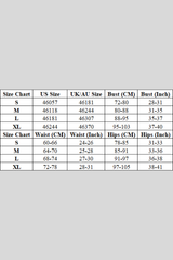 Women's Striped Color Block One Shoulder Sexy Bikini