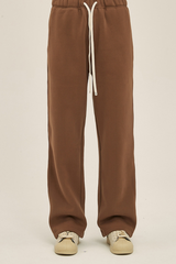Straight-cut casual pants