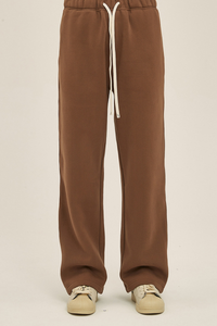 Straight-cut casual pants