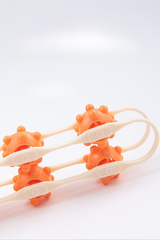 Non-Slip Handle Handle Spiky Fascia Roller Back Massager