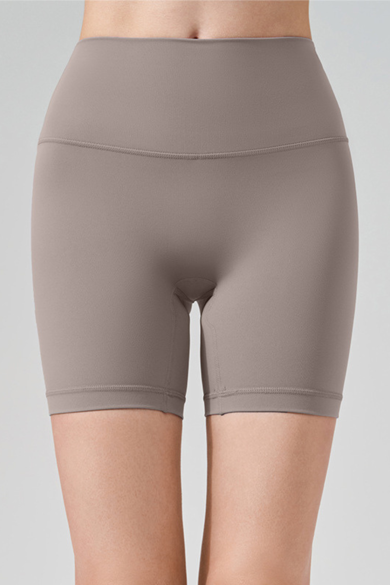 Women'e  Athletic High Waist Sculpting Yoga Shorts