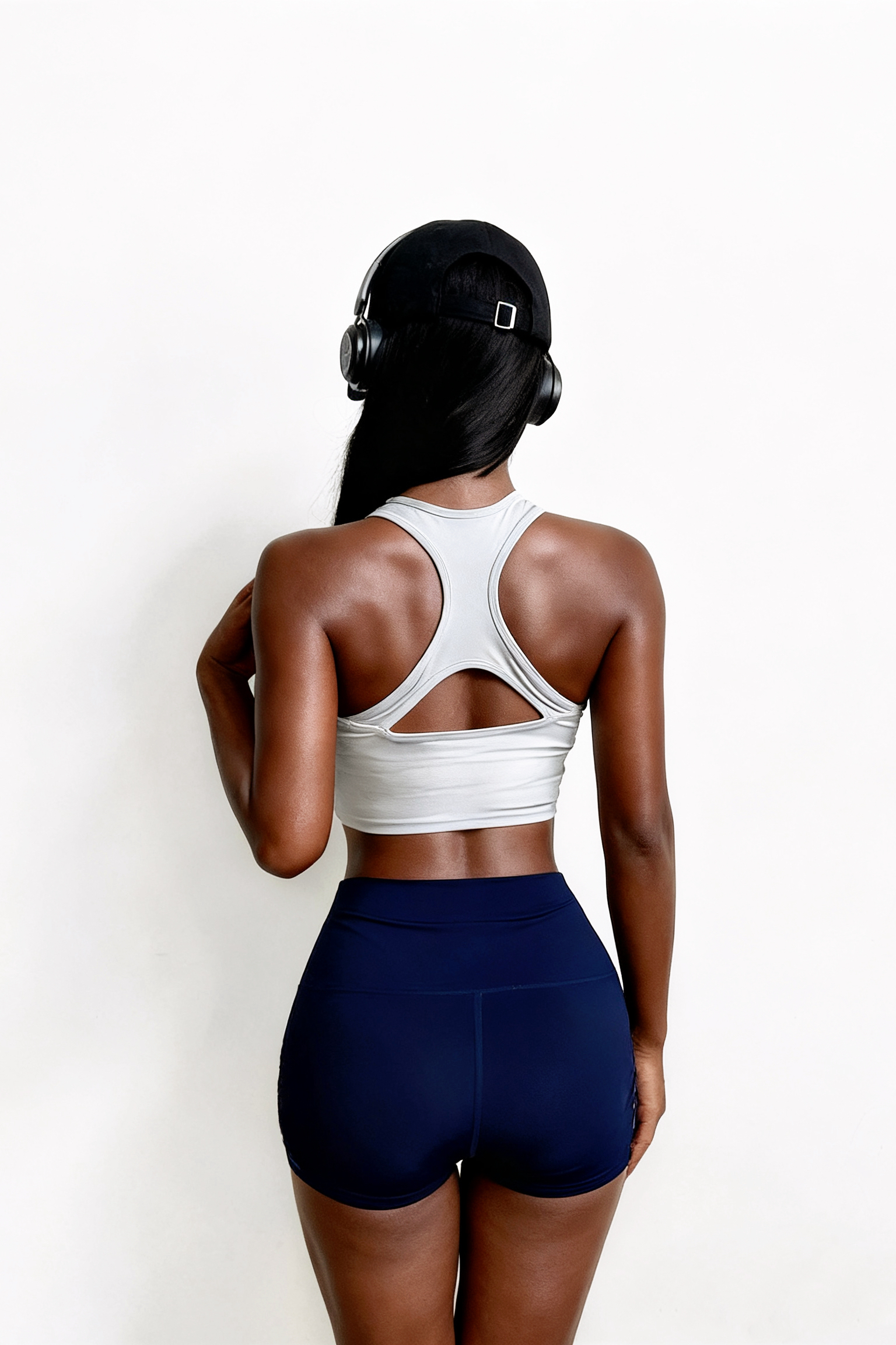Women's Sleeveless Round Neck Fitness Bra