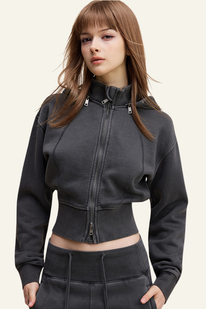 Women’s fall/winter casual hooded jacket