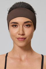 Women's Solid Sweat Wicking Elastic Sports Headband