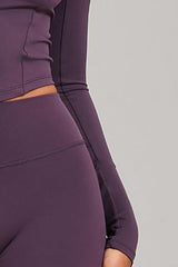 Women Naked Feel Flared Yoga Set