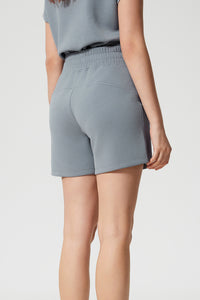 Women Loose Elastic Waist Moisture Wicking Commuter Fitness Running Sports Casual Yoga Shorts